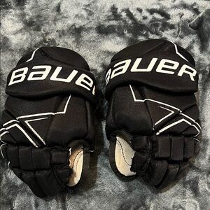 Bauer NSX Youth Hockey Gloves - 10”